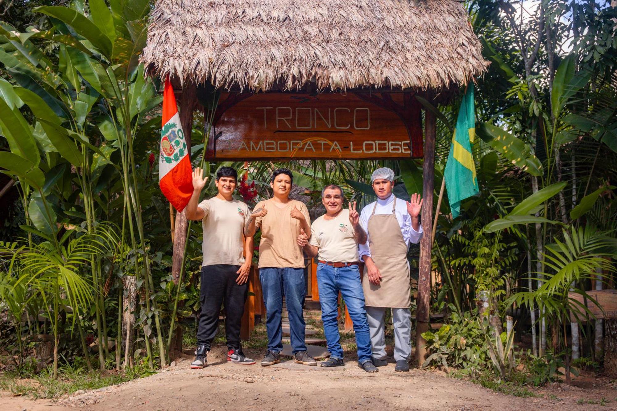 Tronco Tambopata Adventure Hotel ปูแอร์โต มัลโดนาโด ภายนอก รูปภาพ